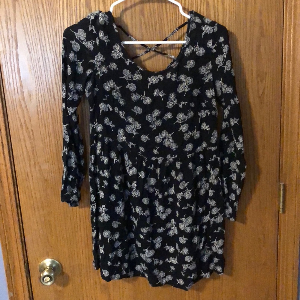 short floral dress
